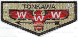 Patch Scan of TONKAWA GREEN FLAP