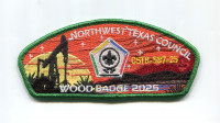 Northwest Texas Council Wood Badge 2025 CSP green border Northwest Texas Council #587