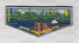 Patch Scan of Passaconaway Lodge 220 Flap Set