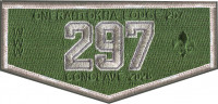SAC ONERAHTOKHA LODGE 297 SECTION CONCLAVE GREEN FLAP 2026 Shenandoah Area Council(new)