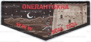 Patch Scan of ONERAHTOKHA 2024 NOAC CLIMBER FLAP