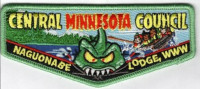 CMC 26 Jamboree Flap Green  Central Minnesota Council #296