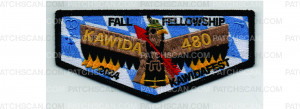 Patch Scan of Fall Fellowship Flap 2024 (PO 102375)