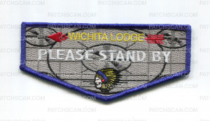 Patch Scan of Wichita Lodge Please Stand By flap