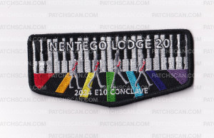 Patch Scan of Nentego Lodge Conclave Flap 2024