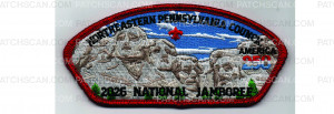 Patch Scan of 2026 National Jamboree CSP Mt Rushmore (PO 103619)