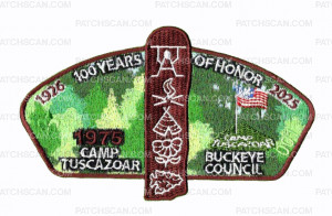 Patch Scan of 182600-Camp Tuscazoar 1975
