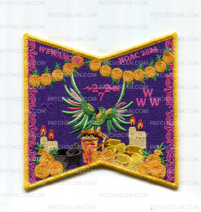 Patch Scan of RGC WEWANOMA Lodge NOAC 2024 - Center Pocket