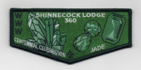 SHINNECOCK CENTENNIAL CELEBRATION FLAP Suffolk County Council #404