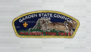 Patch Scan of Garden State Council Philmont 2024 CSPs