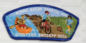 Patch Scan of Mt. Baker Scouting Society 2025 CSP