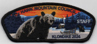 HAWK MOUNTAIN KLONDIKE STAFF 2024 CSP Hawk Mountain Council #528