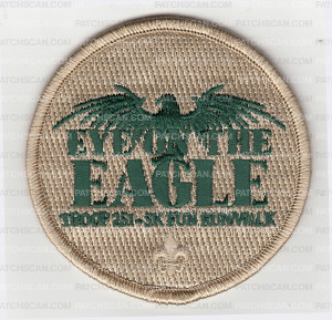 Patch Scan of X166780A EYE ON THE EAGLE TROOP 251