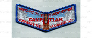 Patch Scan of Conclave 2026 Founder's Fest Chevron (PO 103645)