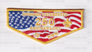 Patch Scan of Kwahadi Lodge 2026 Flap 250 OA FLAP
