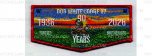 Patch Scan of 90th Anniversary Flap (PO 103574)