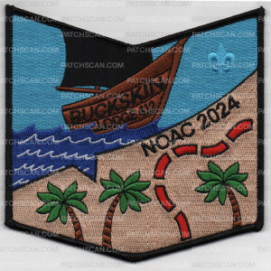 Patch Scan of BUCKSKIN NOAC 2024 SHIP BOTTOM