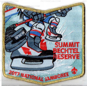 Patch Scan of Twin Rivers Council 2017 National Jamboree Summit Bechtel Reserve Porcupine