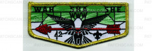 Patch Scan of Section G6 Conclave - Wah Sha She Lodge Flap (PO 103627)