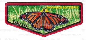 Patch Scan of TSALI 2027 Flap (Monarch Butterfly)