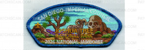 Patch Scan of 2026 National Jamboree CSP Joshua Tree (PO 103160)