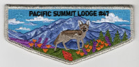 Pacific Summit Lodge 47 Silver Mylar Golden Empire Council #47