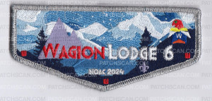 Patch Scan of Wagion Lodge 6 OA Flap