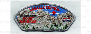 Patch Scan of 2026 National Jamboree CSP Mt Rushmore (PO 103457)