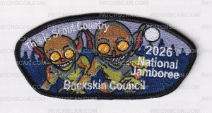 Patch Scan of Buckskin Council Jamboree Set