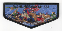 Wahunsenakah 333 2026 National Jamboree flap Colonial Virginia Council #595