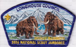 Patch Scan of 486717- 2026 National Jamboree Wolley Mammouth 