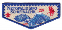 Netopalis Sipo Schipinachk 209 Jamboree flap Longhorn Council #582