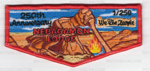 Patch Scan of LVAC Nebagamon USA 250 Flap