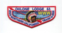 Ohlone Lodge 63 2024 Northern California Trade-O-Ree flap Pacific Skyline Council #31