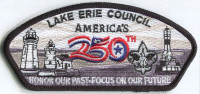 LEC AMERICA 250 CSP Greater Western Reserve Council aka Lake Erie Council