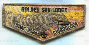 Patch Scan of CORNHUSKER COUNCIL NOAC 2024 (Gray Flap/Train Smoke)