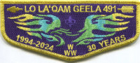 472794- Lo La Qam Geela Lodge  Crater Lake Council #491