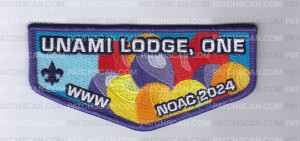 Patch Scan of Unami Lodge NOAC Set