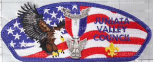 Patch Scan of 490566 Juniata Valley Eagle Scout 