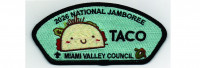 2026 National Jamboree CSP Taco (PO 103794) Miami Valley Council #444