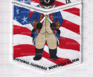 Patch Scan of Lenapehoking Jamboree Pocket Set