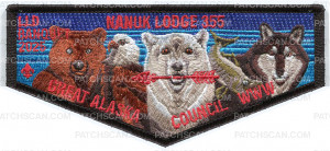 Patch Scan of GAC Nanuk Lodge Flap 2025