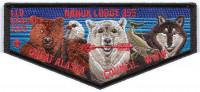 GAC Nanuk Lodge Flap 2025 Great Alaska Council #610