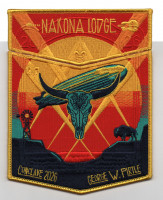 NAKONA CONCLAVE 2026 ORANFE FLAP Nakona Lodge #150