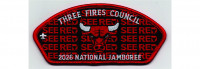 2026 National Jamboree CSP See Red (PO 103466) Three Fires Council #127