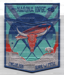 Patch Scan of NAKONA CONCLAVE 2026 BLUE SHIELD