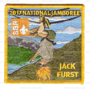 Patch Scan of 2017 National Jamboree SBR Jack Furst