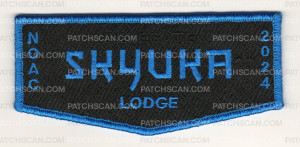 Patch Scan of Skyuka Lodge NOAC 2024 Flap - Blue