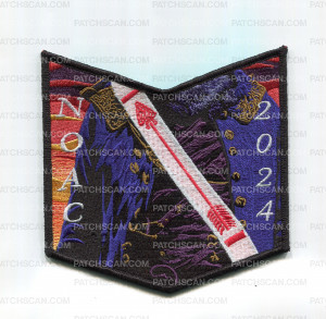 Patch Scan of Pocumtuc Lodge Pirate NOAC 2024 (Bottom)