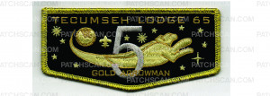 Patch Scan of Gold Arrowman Flap (PO 103416)